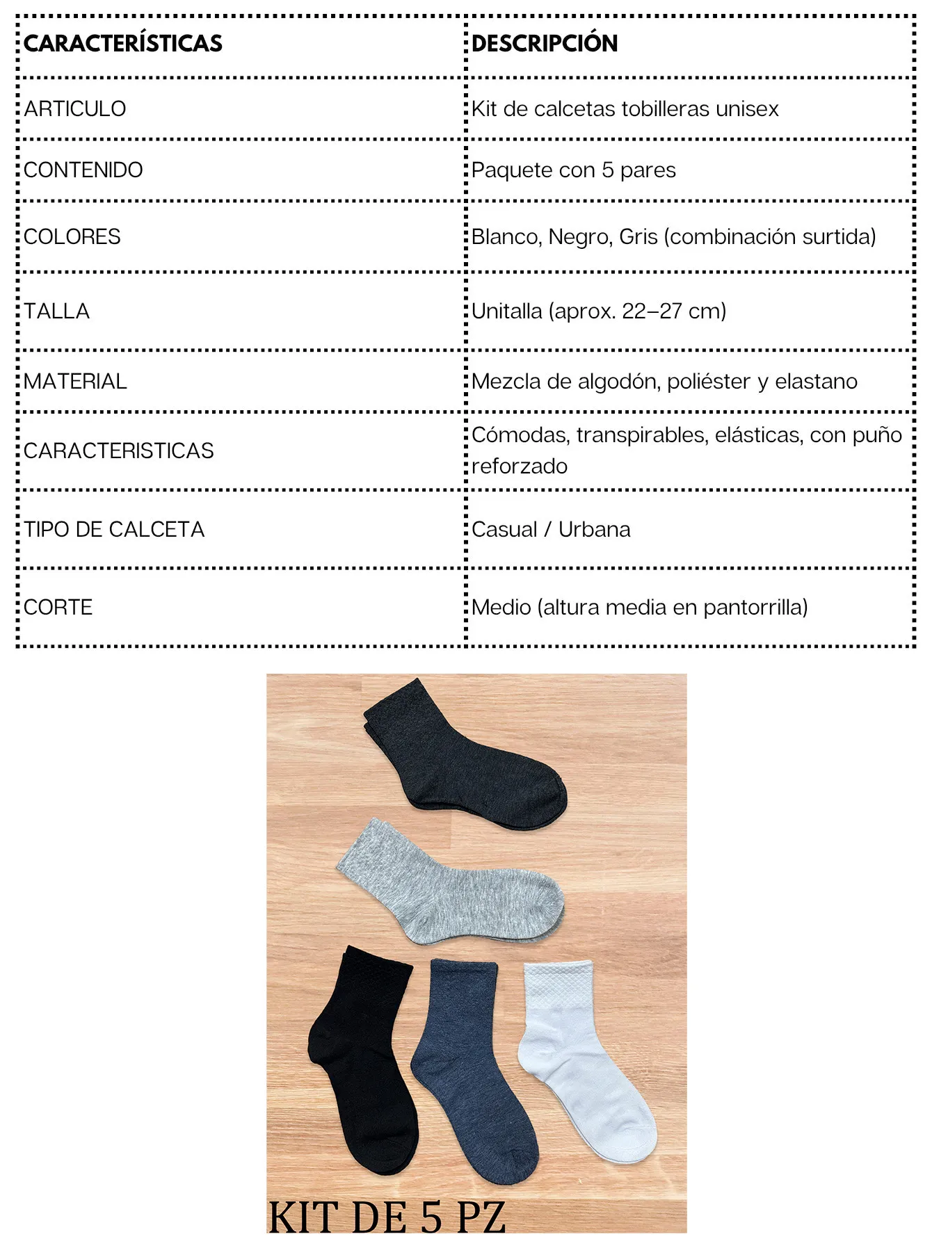 DF6106 KIT DE 5 2511